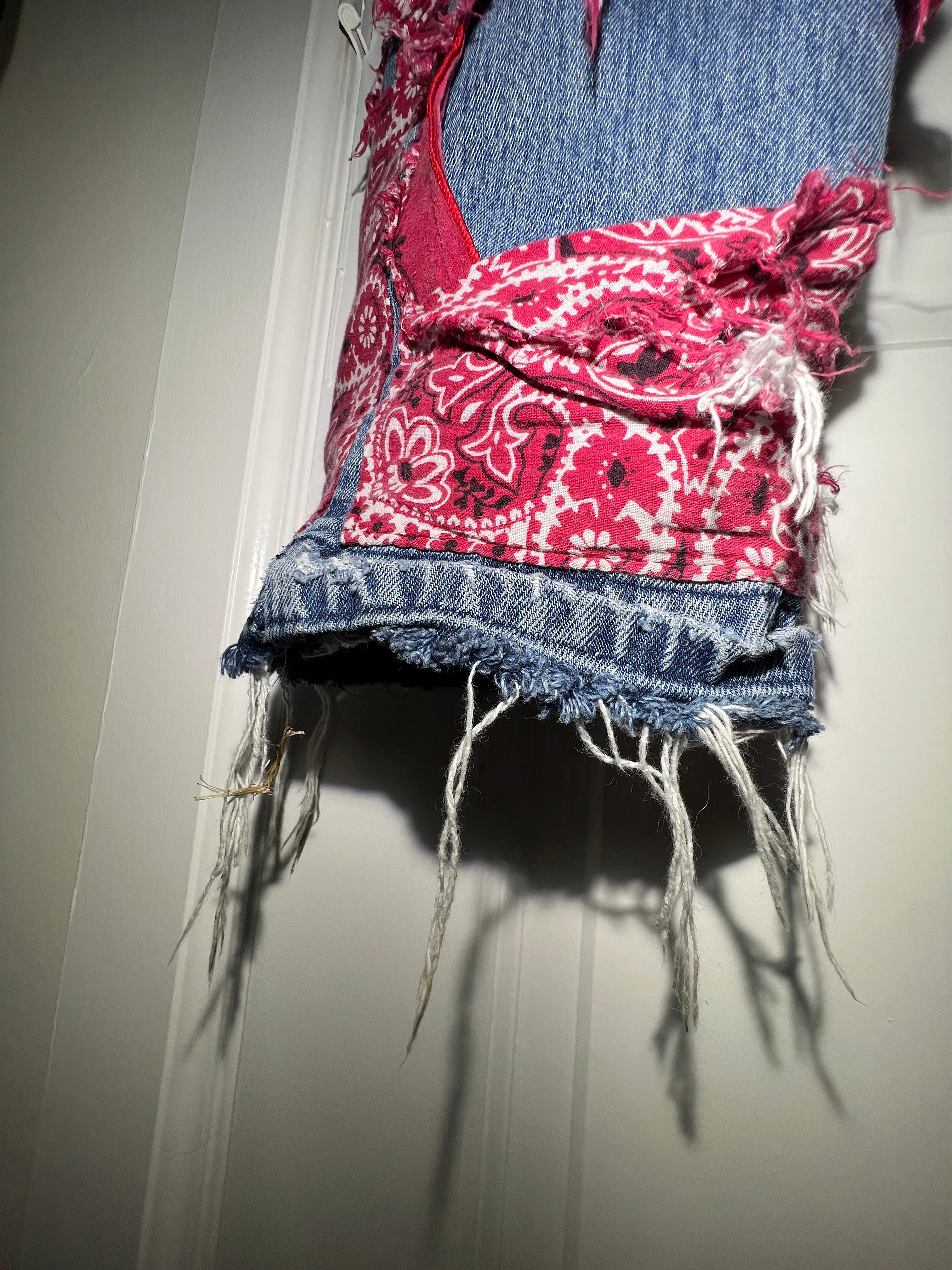 Cuff, frayed