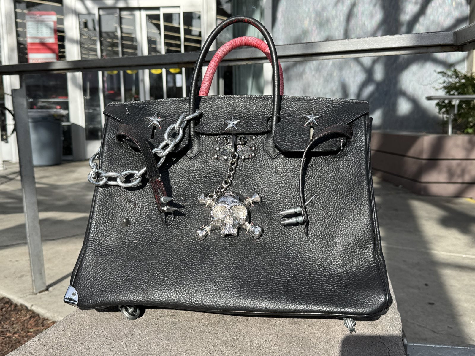 Chain handle, charms