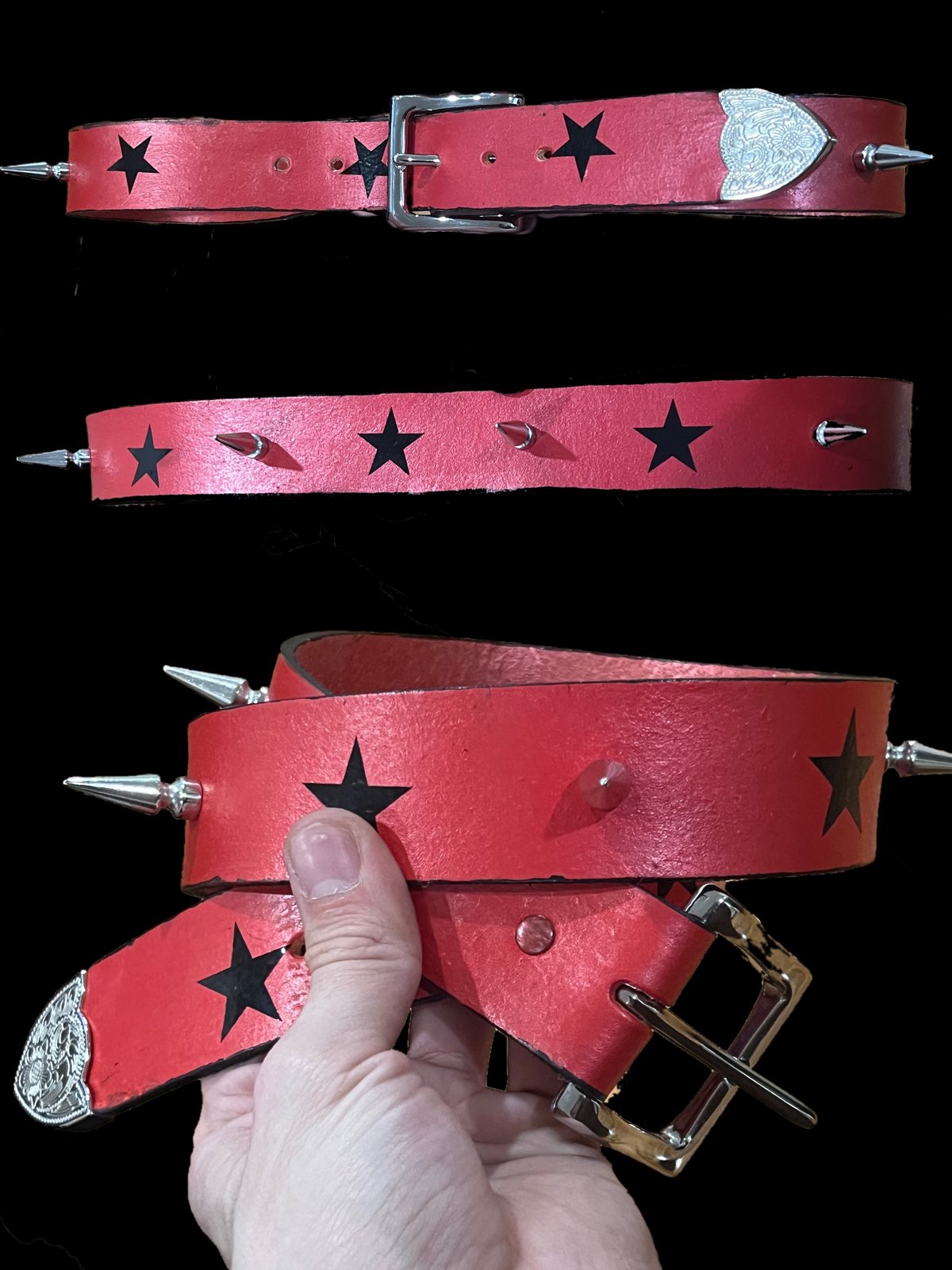 Star-studded, red