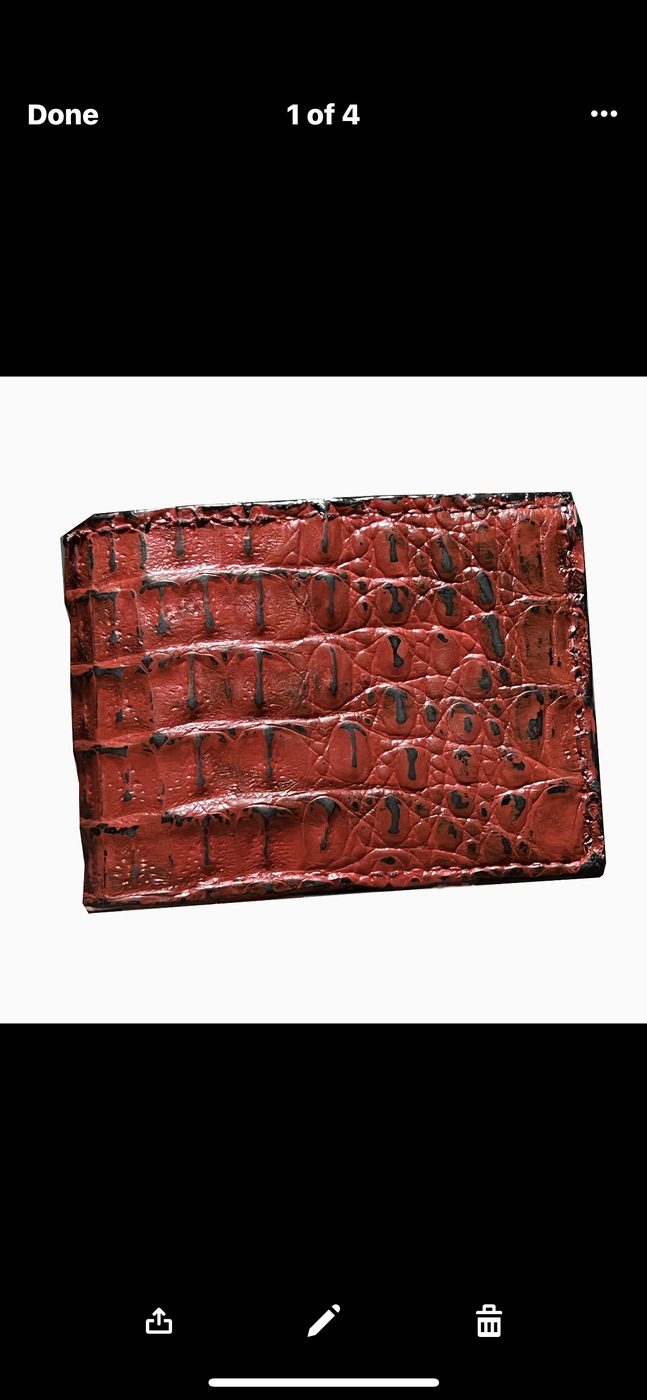 Croc bifold, flat