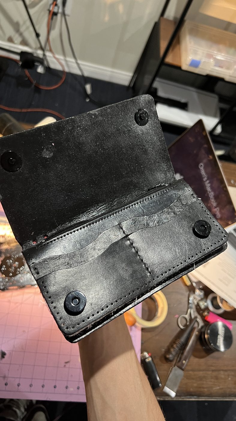 Wallet, in hand
