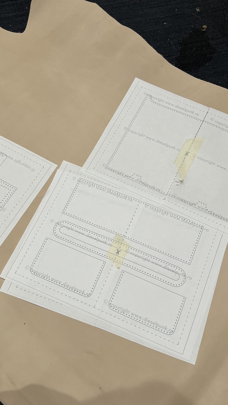 Pattern pieces